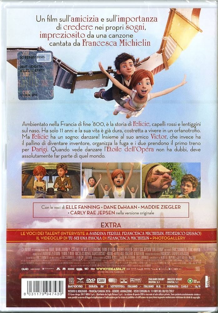 ballerina dvd Italian Import: Amazon.ca: Movies & TV Shows